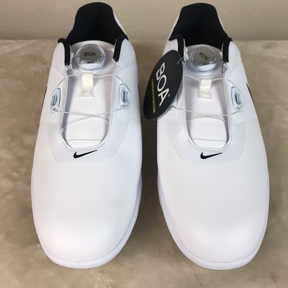 Nike Vapor Pro BOA White Black Golf Shoes 10.5W - Picture 4 of 8